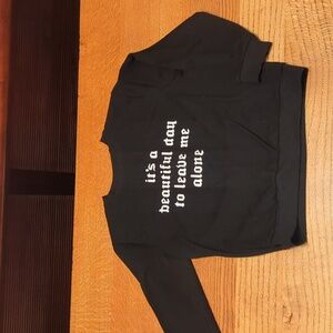 Black youth sweatshirt